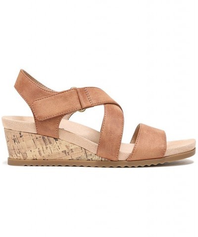 Sincere Strappy Wedge Sandals PD04 $37.09 Shoes