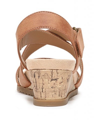 Sincere Strappy Wedge Sandals PD04 $37.09 Shoes