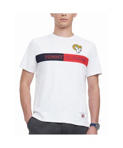 Men's White Los Angeles Rams Core T-shirt $24.90 T-Shirts