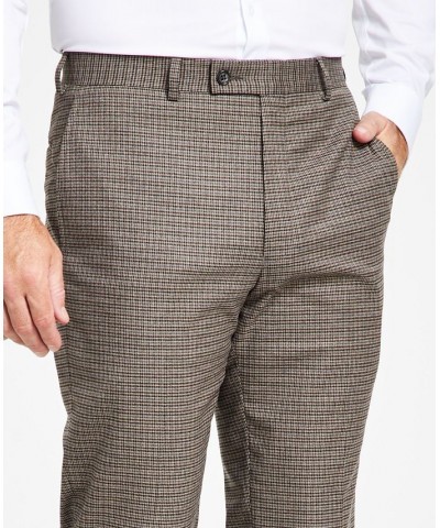 Men's Classic-Fit UltraFlex Stretch Check Dress Pants PD05 $25.91 Pants