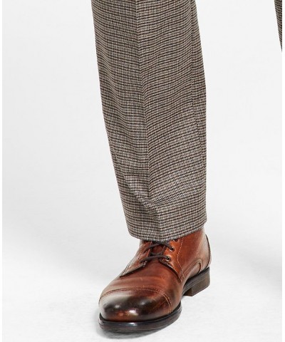 Men's Classic-Fit UltraFlex Stretch Check Dress Pants PD05 $25.91 Pants