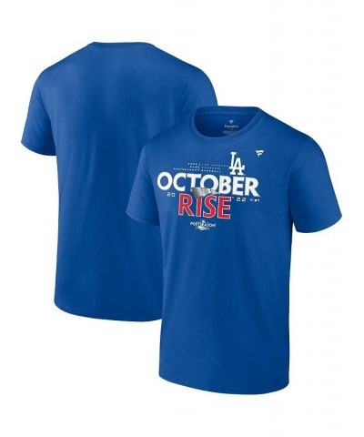 Men's Branded Royal Los Angeles Dodgers 2022 Postseason Locker Room Big and Tall T-shirt $27.00 T-Shirts