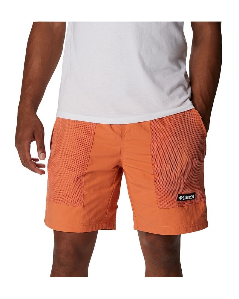 Men's Deschutes Valley™ Reversible UPF 50 Shorts Orange $32.00 Shorts