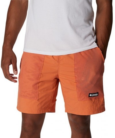 Men's Deschutes Valley™ Reversible UPF 50 Shorts Orange $32.00 Shorts