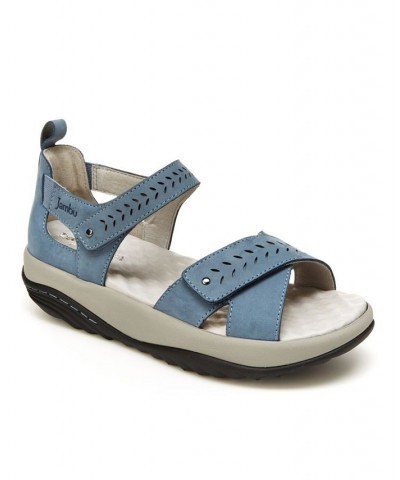 Originals Women's Sedona Casual Sandal Blue $41.65 Shoes