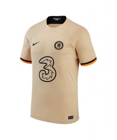 Men's Jorginho Gold Chelsea 2022/23 Third Replica Player Jersey $46.01 Jersey