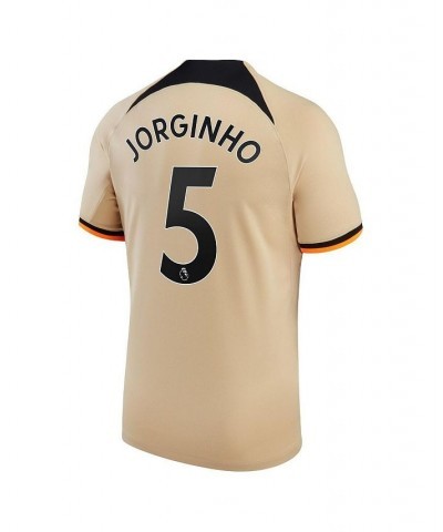 Men's Jorginho Gold Chelsea 2022/23 Third Replica Player Jersey $46.01 Jersey