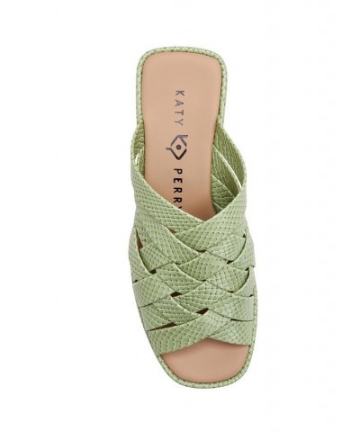 Women's The Busy Bee Criss Cross Slide Sandal PD04 $41.65 Shoes