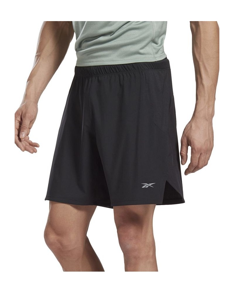 Men's Strength 3.0 Regular-Fit Training Shorts Black $33.00 Shorts