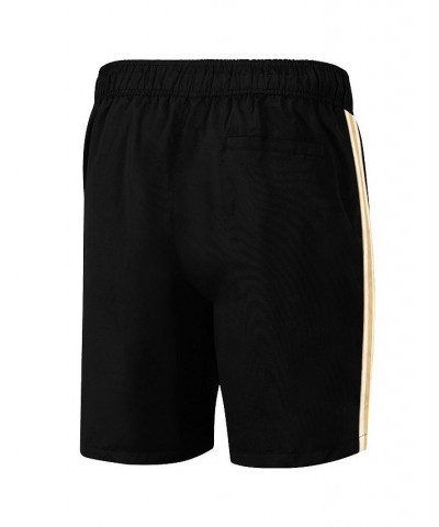 Men's Black Vegas Golden Knights Sand Beach Swim Shorts $19.78 Swimsuits