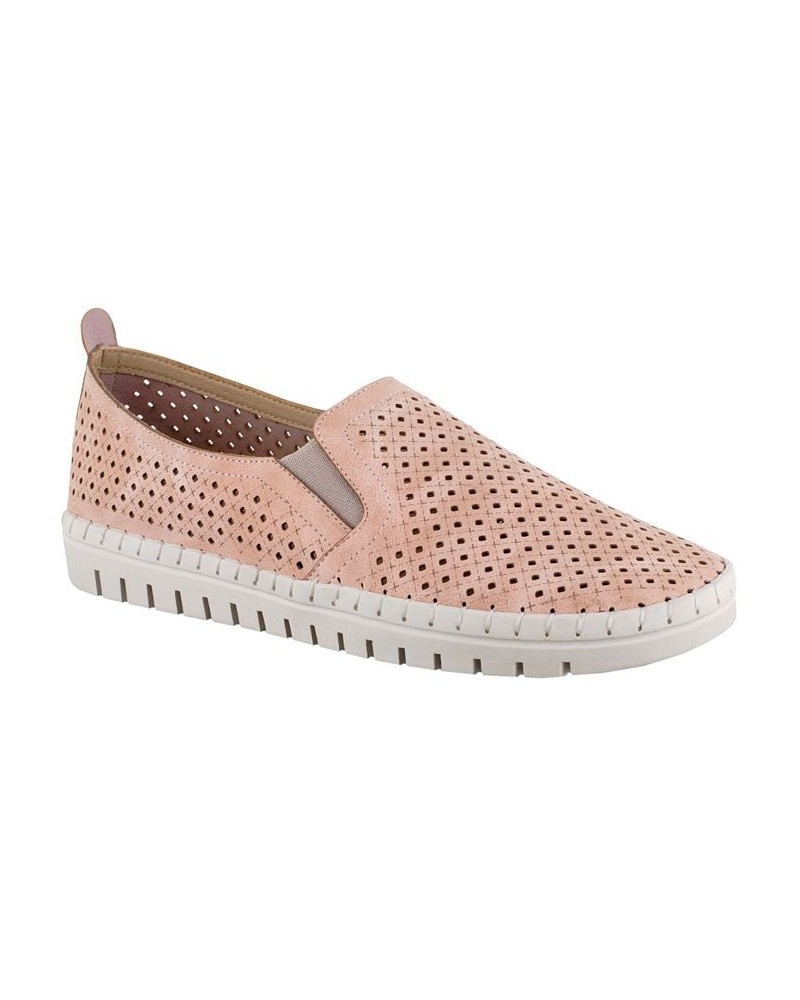 Women's Fresh Slip On Sneakers Blush $33.15 Shoes