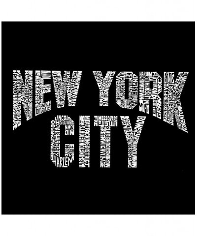 Mens Premium Blend Word Art T-Shirt - New York City Neighborhoods Black $23.39 T-Shirts