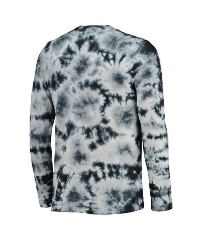 Men's Black New Orleans Saints Tie-Dye Long Sleeve T-shirt $22.09 T-Shirts