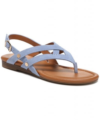 Gretchen Thong Sandals Blue $43.60 Shoes