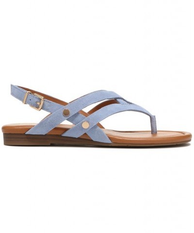 Gretchen Thong Sandals Blue $43.60 Shoes