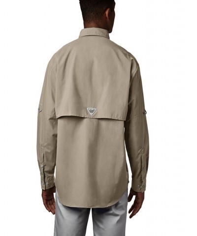 Men's Bahama II Long Sleeve Shirt Tan/Beige $29.92 Shirts