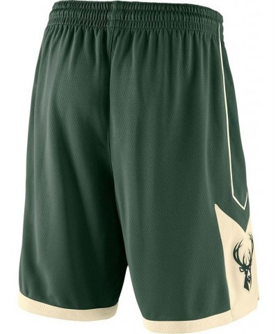 Men's Green 2019/20 Milwaukee Bucks Icon Edition Swingman Shorts $29.40 Shorts