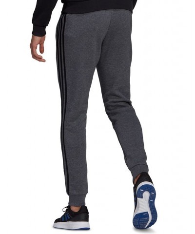 Men's Fleece Jogger Pants Dark Grey Heather/Black $23.85 Pants