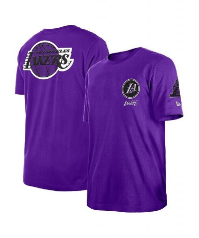 Men's Purple Los Angeles Lakers 2022/23 City Edition Elite Pack T-shirt $26.10 T-Shirts