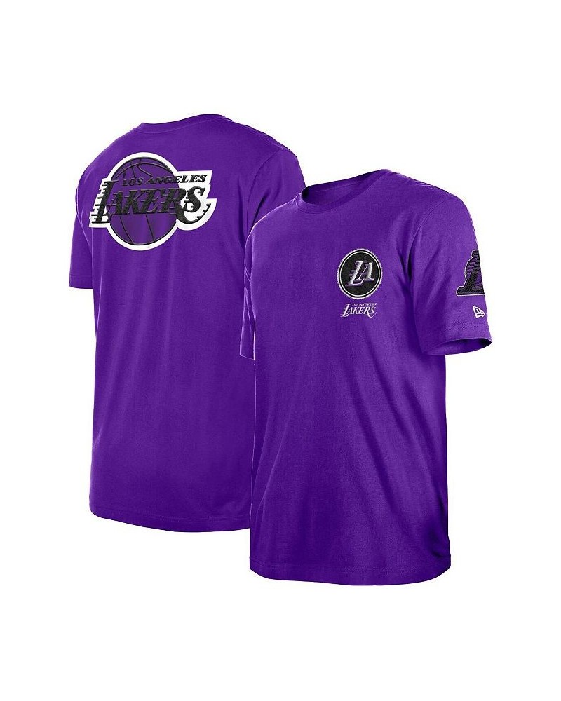 Men's Purple Los Angeles Lakers 2022/23 City Edition Elite Pack T-shirt $26.10 T-Shirts