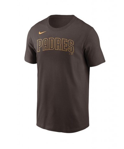 Men's Brown San Diego Padres Jackie Robinson Day Team 42 T-shirt $21.19 T-Shirts