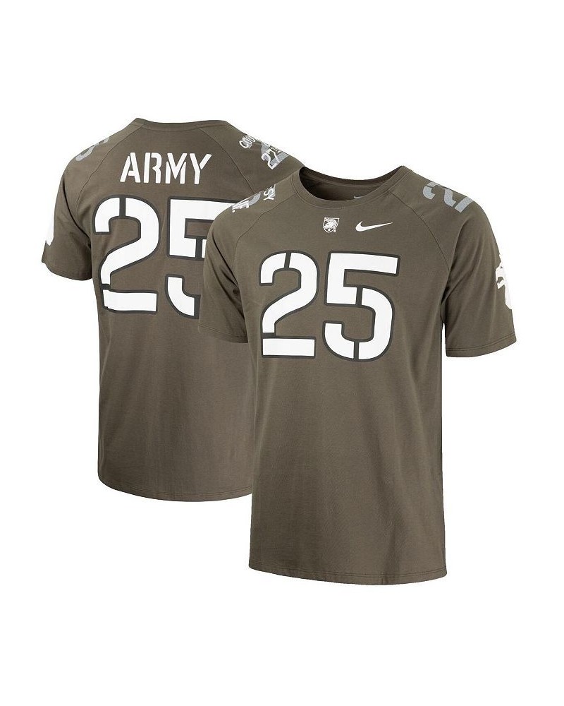 Men's Green Army Black Knights Rivalry Replica Jersey T-shirt $22.79 T-Shirts