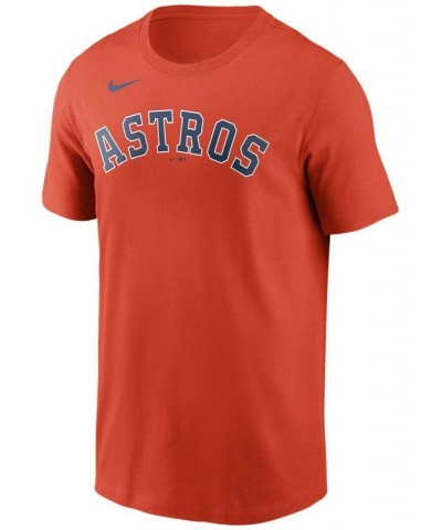 Men's Alex Bregman Houston Astros Name and Number Player T-Shirt $22.00 T-Shirts