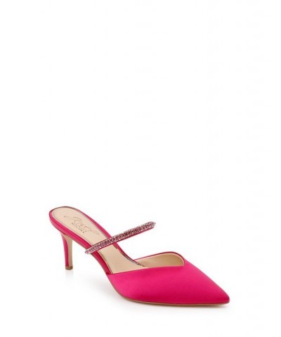 Women's Jan Evening Mule Pink $46.41 Shoes