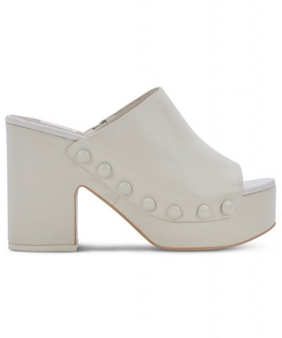 Women's Emol Platform Clogs White $57.80 Shoes