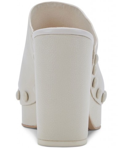 Women's Emol Platform Clogs White $57.80 Shoes