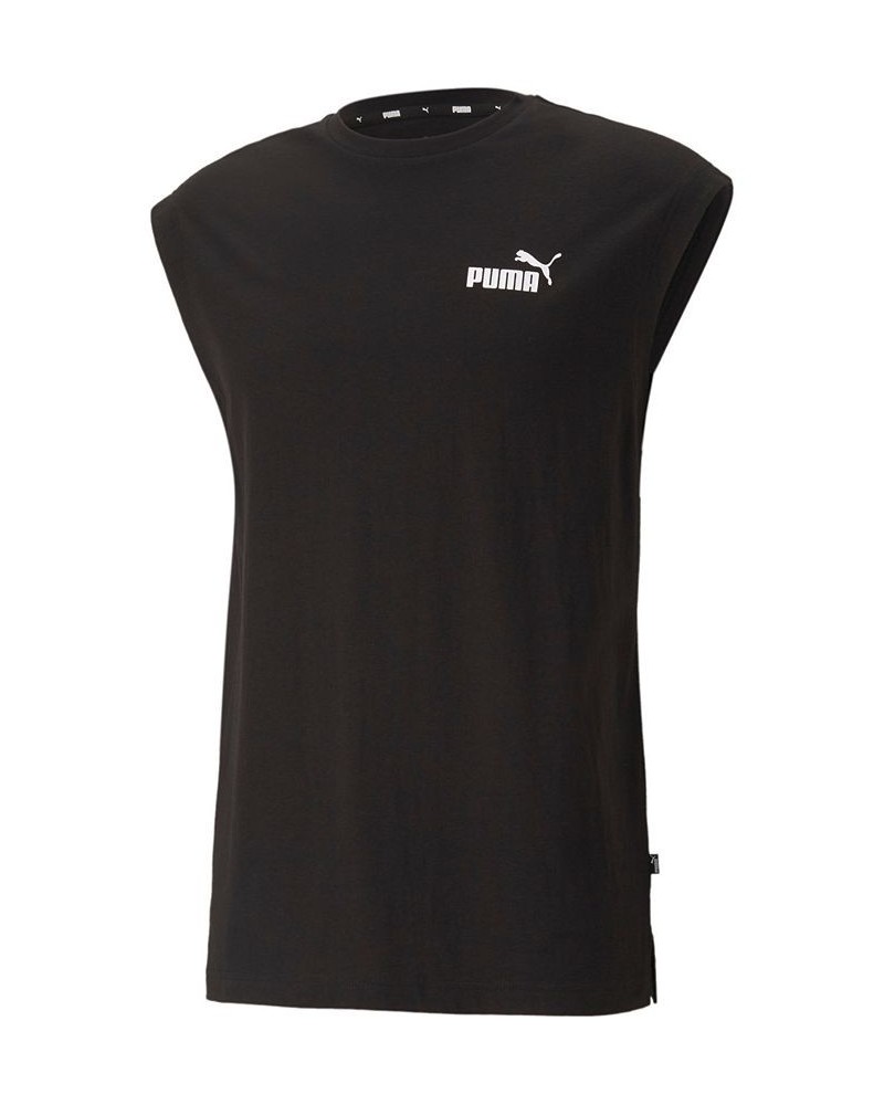 Men's Ess Sleeveless T-Shirt Black $14.95 T-Shirts