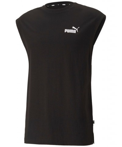 Men's Ess Sleeveless T-Shirt Black $14.95 T-Shirts