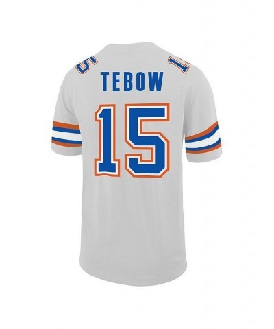 Men's Brand Tim Tebow White Florida Gators Ring of Honor Untouchable Replica Jersey $72.50 Jersey