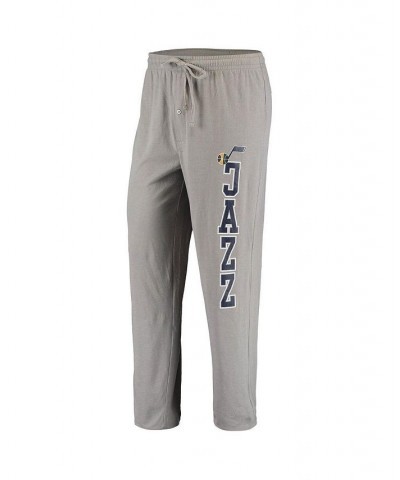 Men's Gray, Navy Utah Jazz Top and Pants Sleep Set $36.39 Pajama