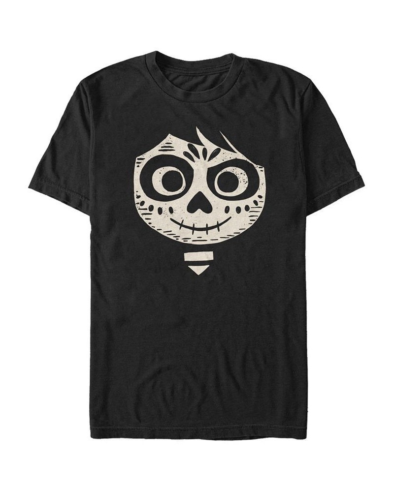 Disney Pixar Men's Coco Miguel Big Face Short Sleeve T-Shirt Black $15.40 T-Shirts