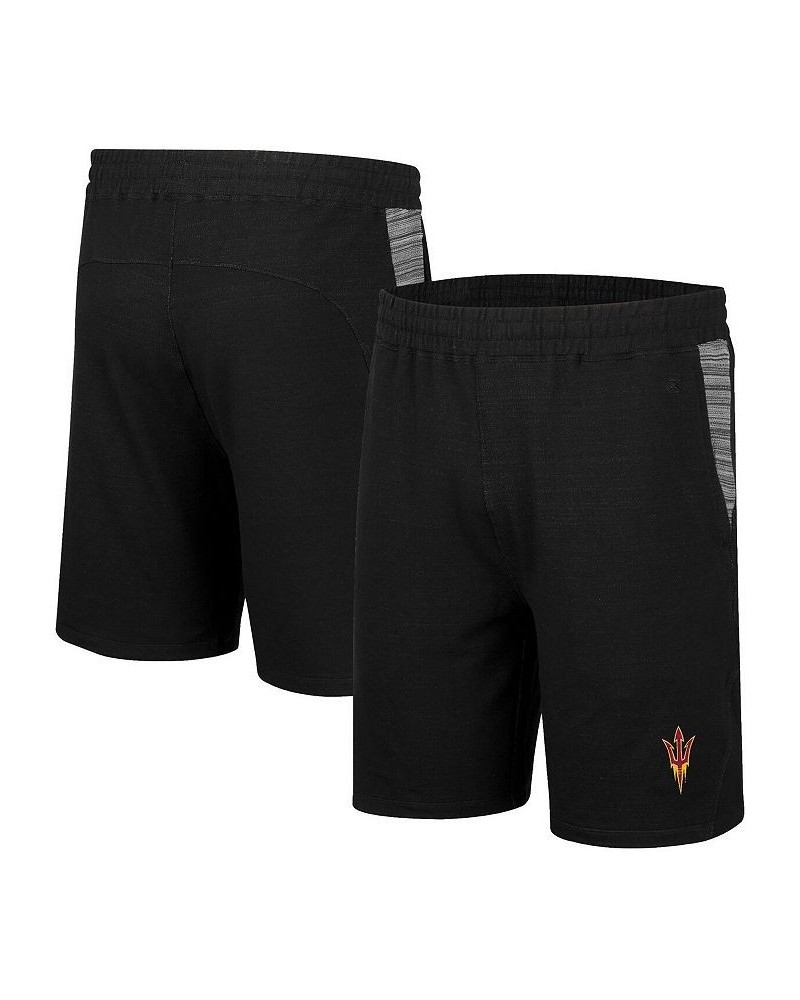 Men's Black Arizona State Sun Devils Wild Party Tri-Blend Shorts $19.20 Shorts