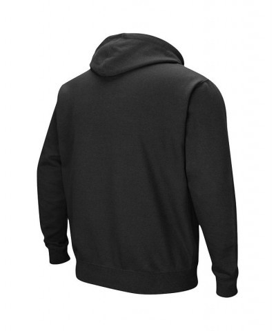 Men's Black Iowa State Cyclones Arch & Logo 3.0 Pullover Hoodie $27.00 Sweatshirt