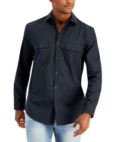 Men's Regular-Fit Solid Shirt PD01 $13.50 Shirts