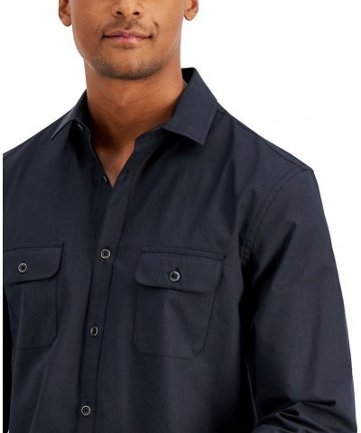 Men's Regular-Fit Solid Shirt PD01 $13.50 Shirts