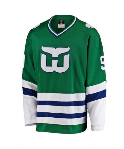 Men's Gordie Howe Green Hartford Whalers Premier Breakaway Retired Player Jersey $63.00 Jersey