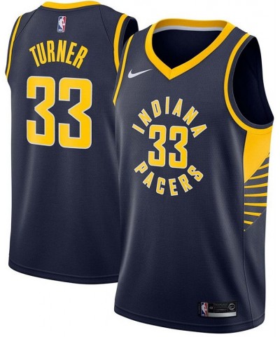 Men's Myles Turner Navy Indiana Pacers Swingman Jersey - Icon Edition $41.40 Jersey