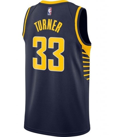 Men's Myles Turner Navy Indiana Pacers Swingman Jersey - Icon Edition $41.40 Jersey