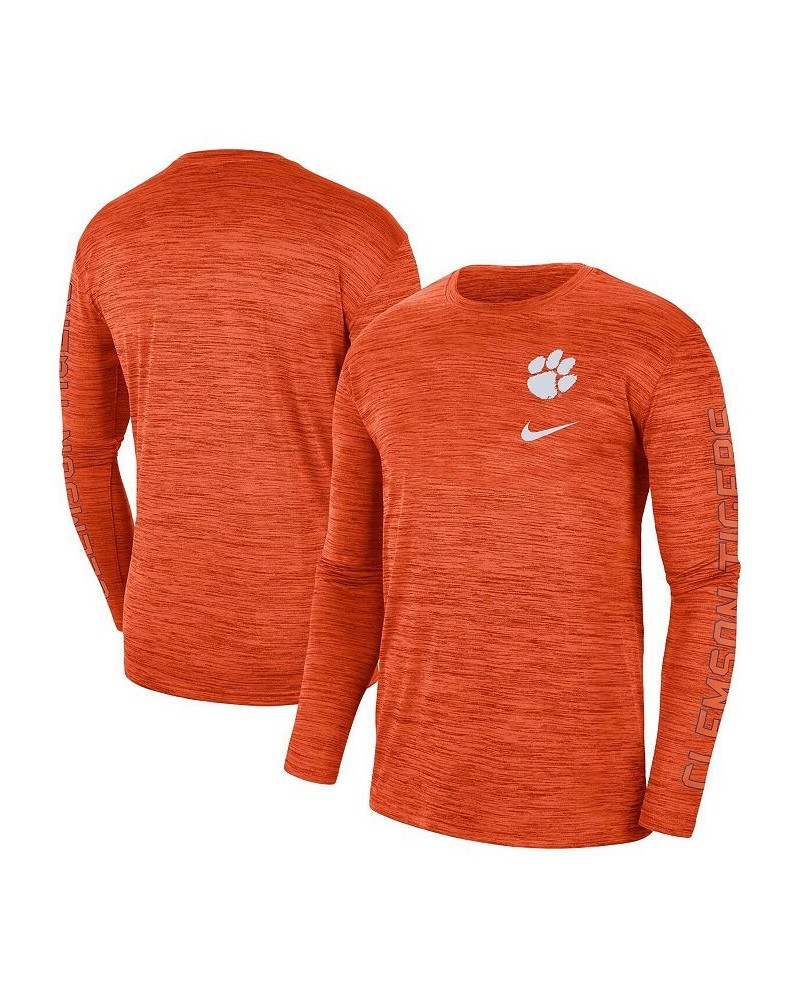 Men's Orange Clemson Tigers Velocity Legend Team Performance Long Sleeve T-shirt $28.49 T-Shirts