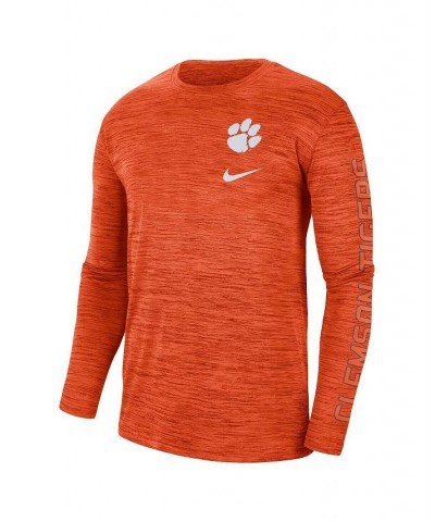 Men's Orange Clemson Tigers Velocity Legend Team Performance Long Sleeve T-shirt $28.49 T-Shirts