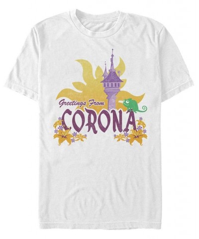 Men's Corona Destination Short Sleeve Crew T-shirt White $14.70 T-Shirts