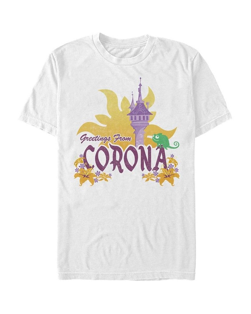 Men's Corona Destination Short Sleeve Crew T-shirt White $14.70 T-Shirts