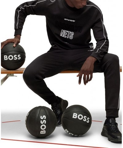 BOSS x NBA Men's Brooklyn Nets Regular-Fit Sweatshirt Black $43.07 Sweatshirt