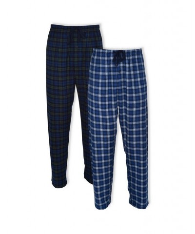 Hanes Men's Big and Tall Flannel Sleep Pant, 2 Pack Multi $15.17 Pajama