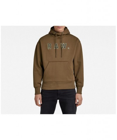 Men's Vulcanic Raw Loose Sweatshirt Brown $75.60 Sweatshirt