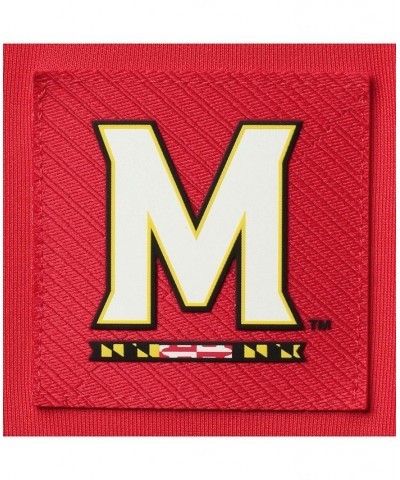 Men's Red Maryland Terrapins Sideline Recruit Performance Polo Shirt $36.80 Polo Shirts